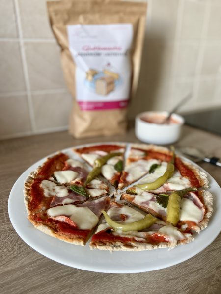 Gluténmentes serpenyős pizza Zelleitündi módra